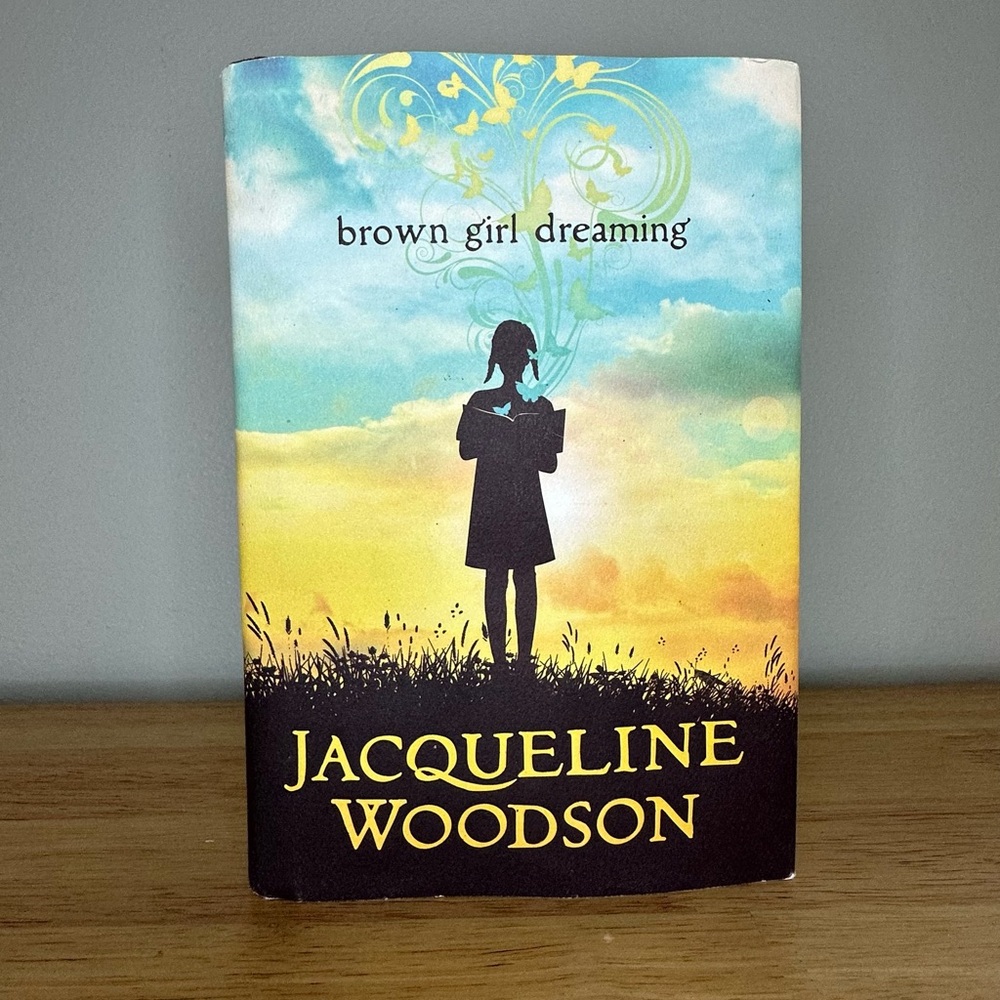 Jacqueline Woodson Brown Girl Dreaming hardback book signed by‎ author